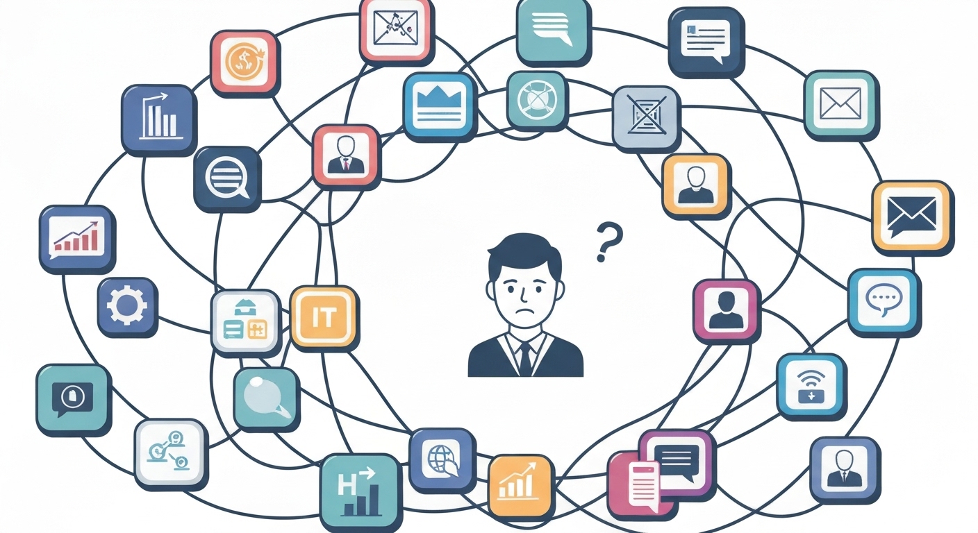 앱 미로 탈출! 마이크로소프트 AI 비서가 우리 회사에 ‘연간 5만 시간’을 돌려준 비결